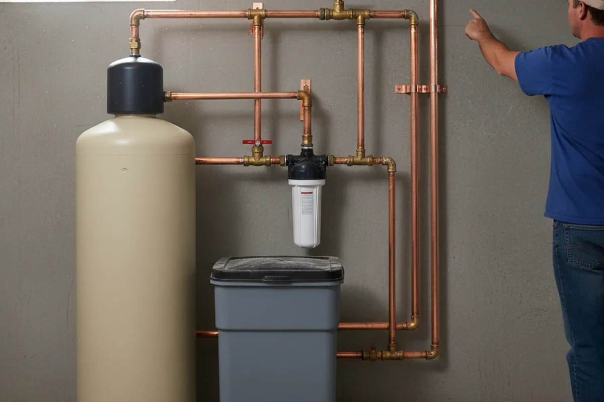Whole-house water treatment system installed in Greens Fork
